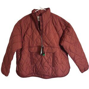 Alpine Design AD Size Large Women’s Quilted Anorak Dark Auburn NWT $98